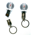Light Bulb USB Drive w/ Keychain - 2 GB